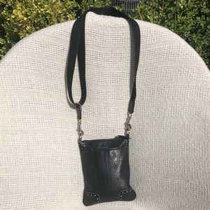 Coach pebbled leathered crossbody bag